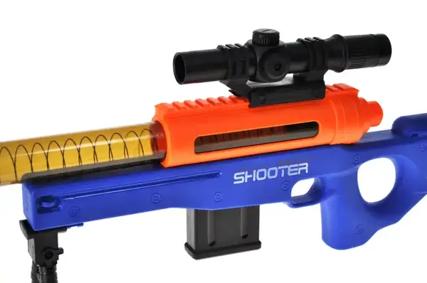 Помпова рушниця 108-401 в коробці р.68x6,5x16 см YG Toys купити недорого в Україні, фото 3