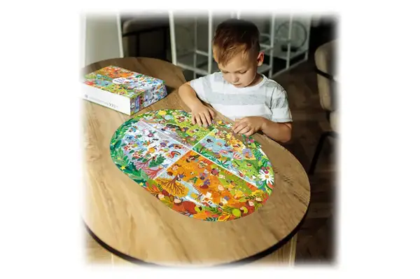 Пазли - 100 елм. - "Увесь рік" 300607 DoDo купити недорого в Україні, фото 3