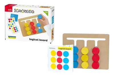 Логічний лабіринт 900484 "Суперінтелект" в коробці 21х17х6 см. IGROTECO купити