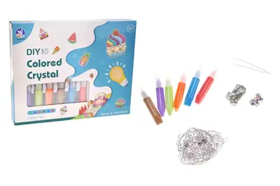 Набір для творчості з гліттером і кристалами в коробці 2021 (Н) р.24,5*4*19,5см купити