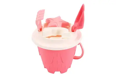 Набір для гри з піском 1553 "Замок" рожевий ТЕХНОК купити