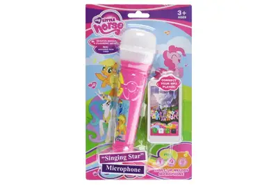 Мікрофон за мотивами мультфільму музичний, зі світлом, на блістері 1610 купити