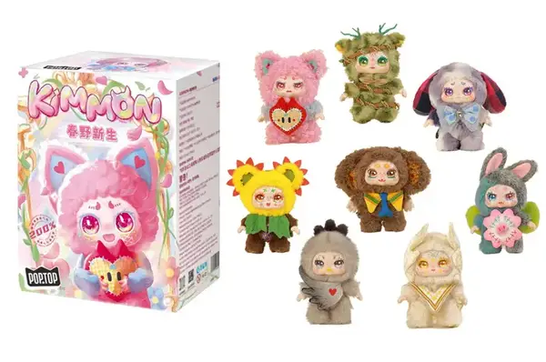 Колекційна м'яка іграшка 556015 "ЧАРІВНІ СТВОРІННЯ" з кільцем, у дисплеї, в асортименті POP TOP KIMMON купити