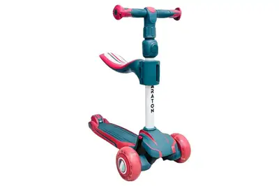 Самокат-толокар Flex red-green 2в1, триколісний Maraton купити