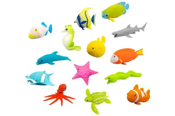 Стретч-іграшка у вигляді тварини – МОРСЬКІ ПРИГОДИ 11/CN23 (у дисплеї) #SBABAM купити недорого в Україні, фото 7