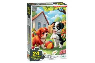 Пазл 24 елем. "Цуценята" КФІ купити