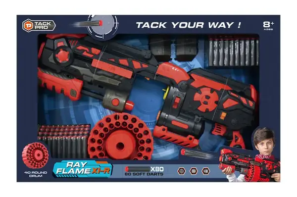 Бластер з поролоновими патронами в коробці FJ9846 р.63*8,5*40см купити