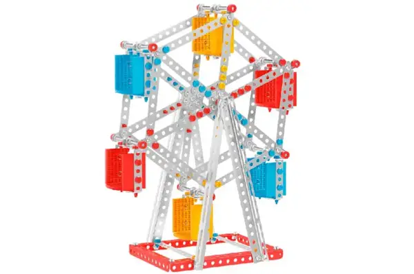 Конструктор металевий 7891 "Оглядове колесо" 470 дет. в коробці ТЕХНОК купити недорого в Україні, фото 5