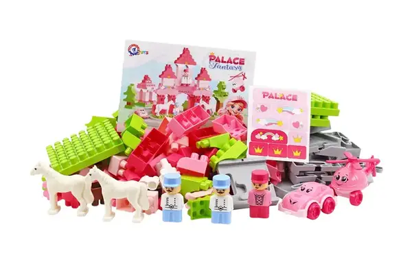 Конструктор блочний 0044 “Замок Принцеси” в коробці ТЕХНОК купити недорого в Україні, фото 6