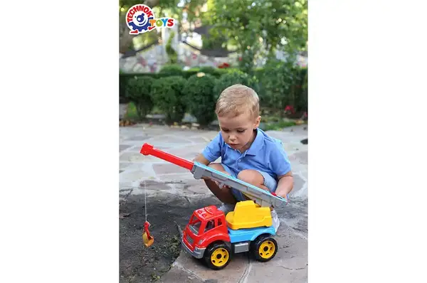 Машина автокран 4555 в коробці ТЕХНОК купити недорого в Україні, фото 3