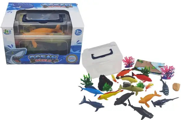 Набір морських жителів в саквояжі 303-332 р.19,1*13,5*11,3см купити