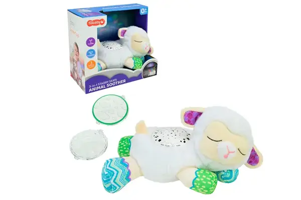 Нічник H11 Вівця, проектор зоряного неба,музичний, у коробці р.30x15x26см купити