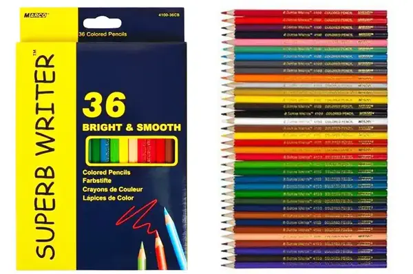 Олівці 4100-36CB 36 кольорів Marco купити