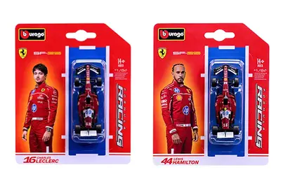 Машина 18-56801 "Ferrari" SF-25 1:64 Bburago купити