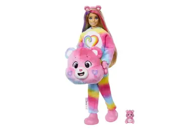 Лялька Barbie JFV60 "Cutie Reveal" серії "Care Bears: нова хвиля" – ведмедик Єдність купити