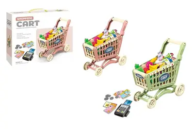 Візок супермаркет HS5566 з набором, в коробці р.37x9.2x31.5 см YG Toys купити