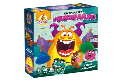 Настільна гра "Crazy Koko. Обжирайло" VT8055-41 VladiToys купити