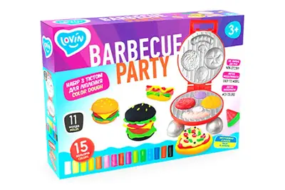 Набір для ліплення з тістом 41194 "Barbecue Party" LOVIN купити