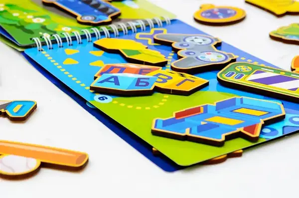 Розвиваючий альбом для хлопчиків Puz-22920 PuzzleOk купити недорого в Україні, фото 5