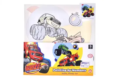 Набір для розпису по номерах 30х30 см QB913-002 "Блиск: На старт, увага, руш!" qbee купити