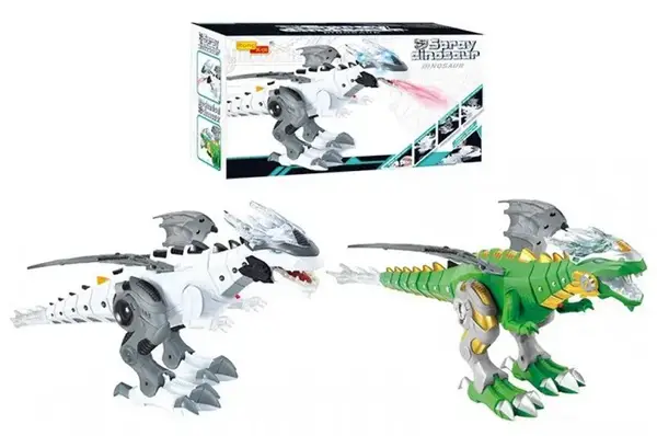 Дракон на батарейках в коробці, 2кольори 6818 р.26,7*9,7*15,8см купити