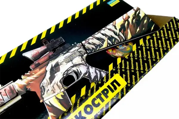 Ігровий Набір Гумкостріл АВТОМАТ "M-16 DUSTY" р. 22*59*5 см купити недорого в Україні, фото 2