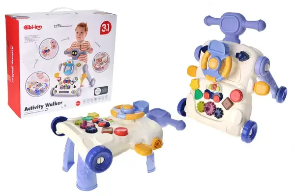 Каталка ігровий центр 6043 на батарейках, в коробці р.39x35x14 см YG Toys купити