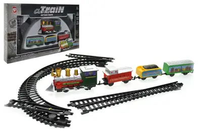 Залізниця на батарейках в коробці 8501 р.29,5*3,5*17,2см купити