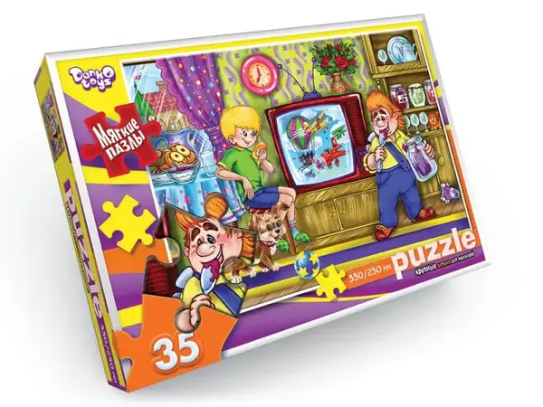 Пазли фомові - 35 елм. - S35-10-01,02,03,04...16 серія 10 DANKO купити недорого в Україні, фото 14