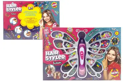 Набір для творчості HS-01-01 "Hair Styler. Fashion" плетення косичок, браслетів DANKO купити