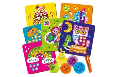 Дерев'яна мозаїка "Доповни картинку" ZB2002-08 VladiToys купити