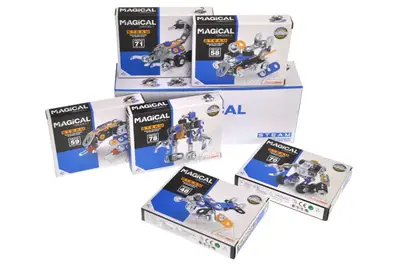 Конструктор металевий в блоці 6шт 816B-387 р.29,5*8*11,5см купити