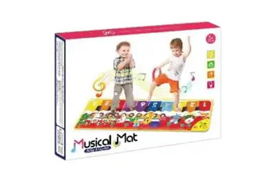 Килимок музичний на батарейках в коробці LYB123-2 р.36,5*28,5*4,5см купити
