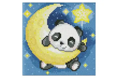 Набір з алмазною мозаїкою б/п для дітей "Казкові сни" з АВ стразами AMC7883 20х20см IDEYKA купити