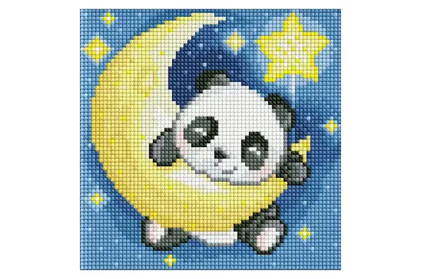 Набір з алмазною мозаїкою б/п для дітей "Казкові сни" з АВ стразами AMC7883 20х20см IDEYKA купити