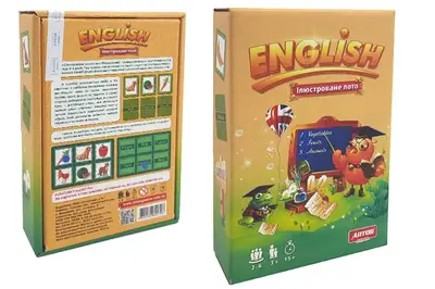 Настільна гра лото "ENGLISH" ARTOS купити