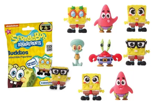 Фігурка-сюрприз SP007 серії "Buddies 3D" - Губка Боб COOL THINGS купити