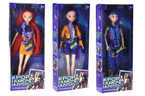 Лялька-герой K-pop за мотивами мультфільму, 3 види, в коробці 30см. купити недорого в Україні, фото 2