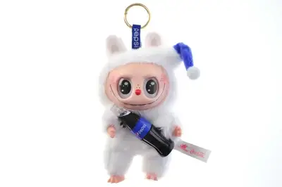 М'яка іграшка-брелок монстрик Лабубу Пепсі в пакеті та коробці купити