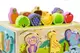 Дерев’яна іграшка C9418 сортер, каталка у коробці р.22,5x17x10,6см купити
