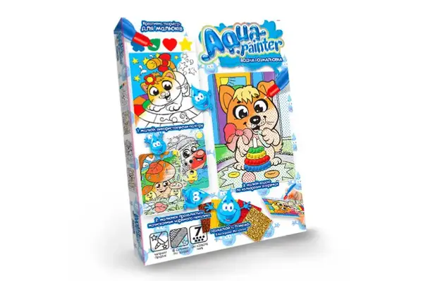 Набір для творчості AQP-01-01U,02U,03U...09U "AQUA PAINTER" DANKO купити недорого в Україні, фото 6