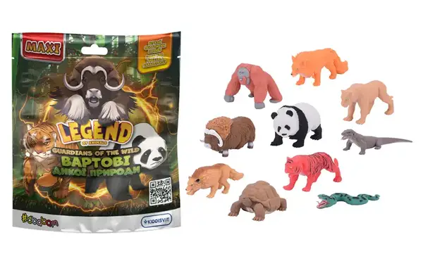 Стретч-іграшка у вигляді тварини 58/CN24– ВАРТОВІ ДИКОЇ ПРИРОДИ (в диспл.) #SBABAM купити