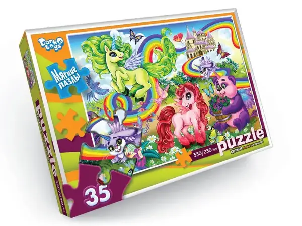 Пазли фомові - 35 елм. - S35-10-01,02,03,04...16 серія 10 DANKO купити недорого в Україні, фото 3