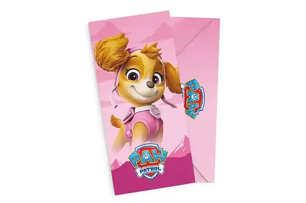 Подарунковий конверт 24171 Paw Patrol "Skye" рожевий ТМ "funmi" купити