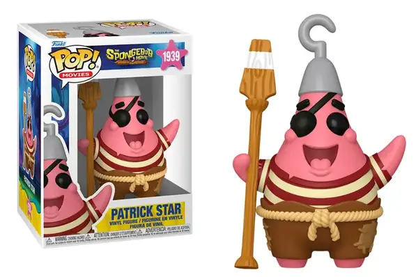 Ігрова фігурка 83591 ПІРАТ ПАТРІК серії "Губка Боб" FUNKO POP! купити
