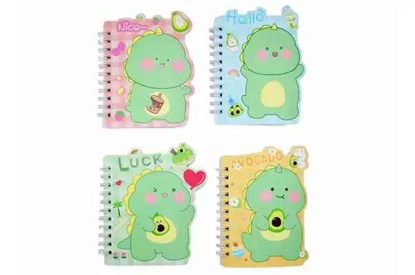 Блокнот на пружині Динозаврик 95342WB 13x10см, 60 л. Динозаврик купити