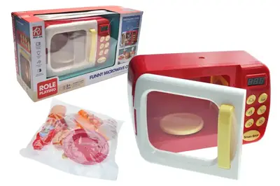 Мікрохвильова піч з набором в коробці RJ5803A р.36*13*20см купити