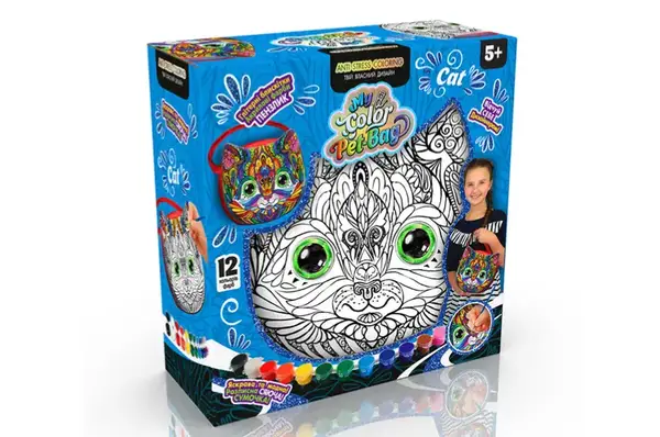 Набір для творчості CPB-01-01U,02U,03U "My Color Pet-Bag" сумочка DANKO купити недорого в Україні, фото 3
