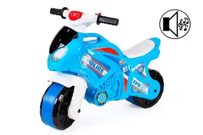 Мотоцикл музичний 5781 синій поліція ТЕХНОК купити