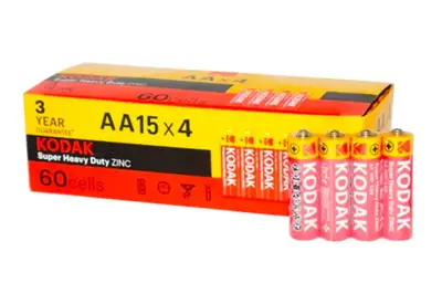 Батарейки KODAK EXTRA HEAVY DUTY сольова R06 4 шт. купити